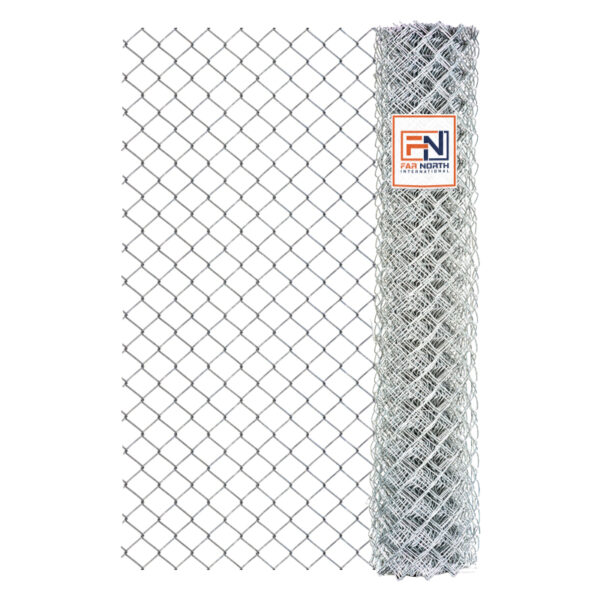 silver chain link roll
