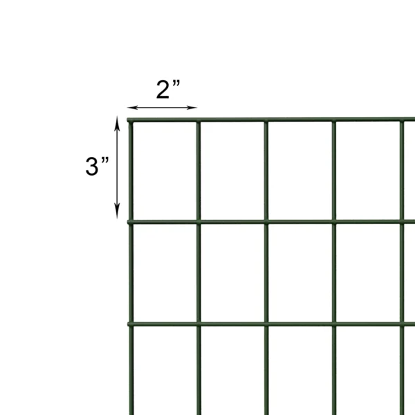 Welded Wire 16 Gauge Green M 2" x 3" - Image 2