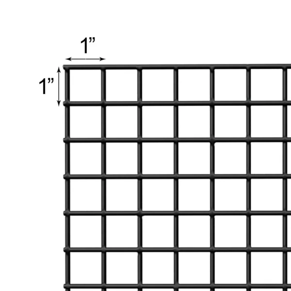 Vinyl Coated Welded Wire 14 Gauge 1" x 1" - Image 3
